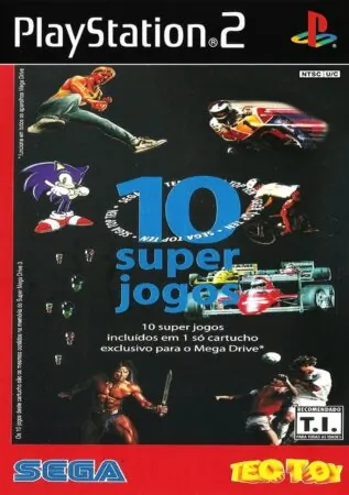 10 Super Jogos Tec Toy ISO PS2