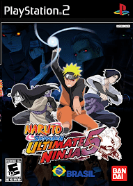 Baixar Naruto 5 Dublado em PT-BR ISO PS2 Grátis