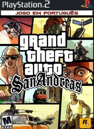 GTA San Andreas Traduzido PT-BR ISO PS2