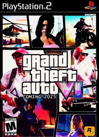 GTA VI Vice City Mod ISO PS2