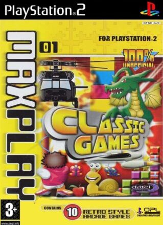 MaxPlay Classic Games Volume 1 ISO PS2