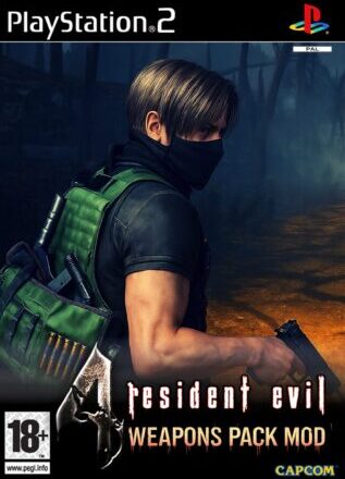 Resident Evil 4 Weapons Pack Mod Skin ISO PS2