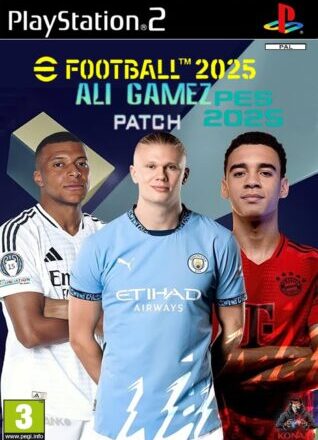 PES eFootball ALI GAMEZ (Abril) 2025 ISO PS2