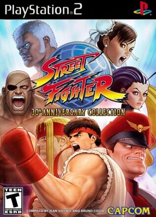 Street Fighter 30th Anniversary Collection ISO PS2