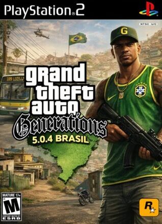 GTA Generations 5.0.4 Brasil ISO PS2