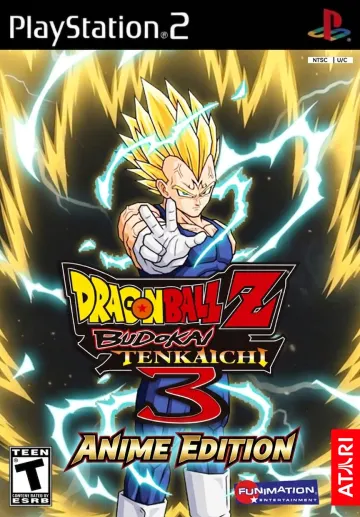 Dragon Ball Z Budokai Tenkaichi 3 Anime Edition ISO PS2