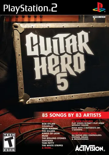 Guitar Hero 5 (Dualshock) ISO PS2