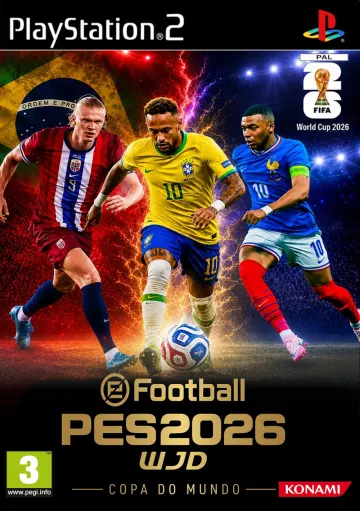 PES WJD V2 Copa do Mundo 2026 ISO PS2