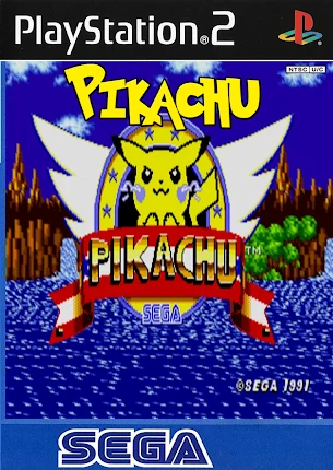Pikachu in Sonic ISO PS2