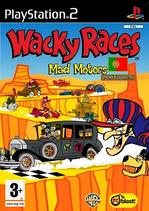 Wacky Races Mad Motors ISO PS2