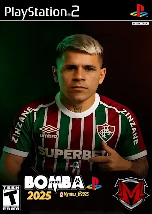 Bomba Patch 2025 Mymax V3 Brasileir&atilde;o (Junho) ISO PS2