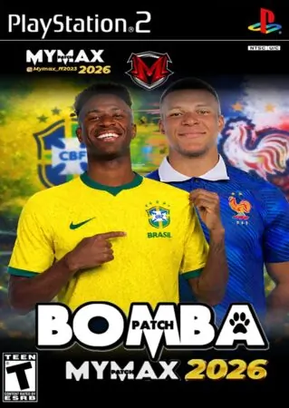 Bomba Patch 2026 MYMAX V10 (Mar&ccedil;o) ISO PS2
