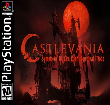 Castlevania: Symphony of the Night &ndash; Survival Mode PT-BR ISO PS1