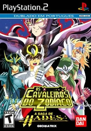 Cavaleiros do Zodiaco Saga de Hades Dublado PT-BR ISO PS2