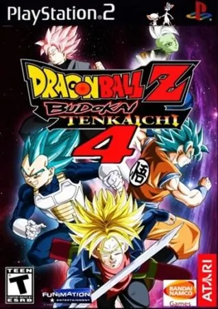 Dragon Ball Z TKC4 HQ Shader Dublado PT-BR ISO PS2