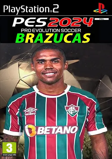 EFOOTBALL PES BRAZUCA 2024 (JANEIRO) ISO PS2