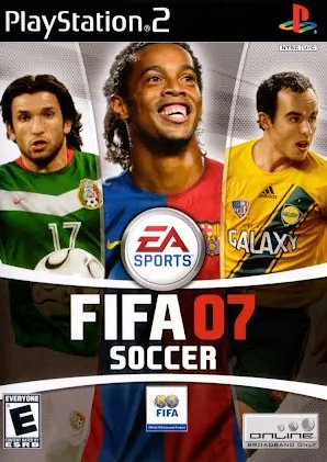 FIFA 07 com Narração do Nivaldo Prieto e PVC ISO PS2