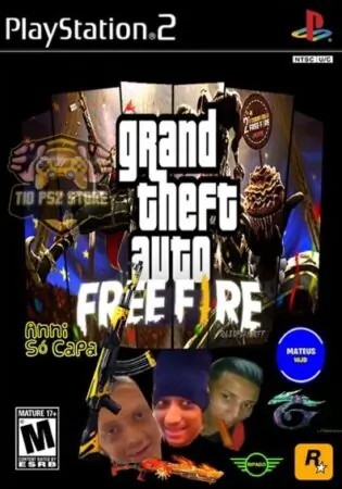GTA FREE FIRE Mod (Pré Alpha) ISO PS2