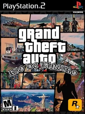 GTA Rio de Janeiro Brasil ISO PS2