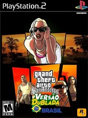 GTA San Andreas Dublado PT-BR ISO PS2
