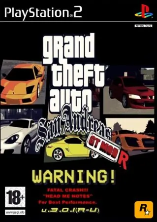 GTA San Andreas GT Mod-R V3.0.1 ISO PS2