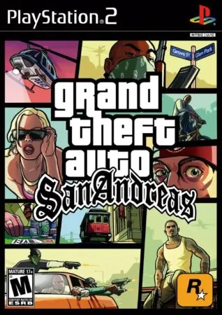 GTA San Andreas (Mod Menu) PT-BR ISO PS2