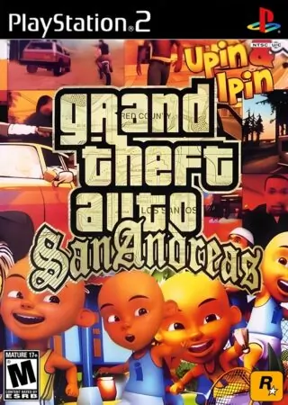 GTA San Andreas Upin e Ipin ISO PS2