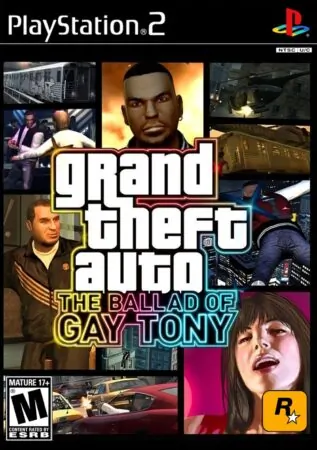 GTA The Ballad of Gay Tony ISO PS2