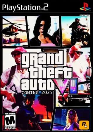 GTA VI Vice City Mod ISO PS2