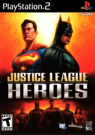 Justice League Heroes Traduzido PT-BR ISO PS2