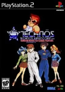 Kunio no Nekketsu Escola Fighters ISO PS2