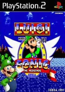 Luigi in Sonic 1 ISO PS2