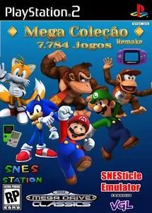 MEGA Coleção Remake 7.784 Jogos ISO PS2