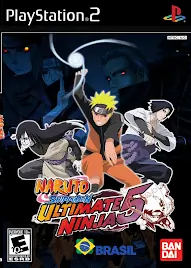 Naruto 5 Dublado em PT-BR ISO PS2