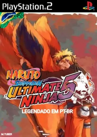 Naruto Shippuden: Ultimate Ninja 5 Dublado e Traduzido PT-BR V2 ISO PS2