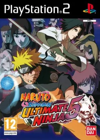Naruto Shippuden Ultimate Ninja 5 RageMode+ PT-BR ISO PS2