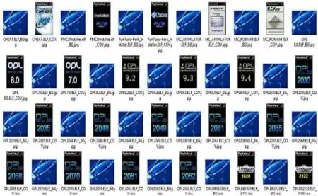 Pacote de APPS OPL para PS2