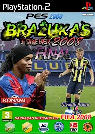 PES 2008 Brazukas Forever Final ISO PS2