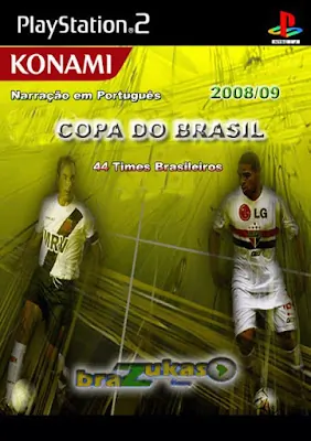 PES 2008 Copa do Brasil 2008/09 ISO PS2