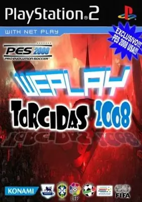 PES 2008 WEPlay Torcidas 2008 ISO PS2