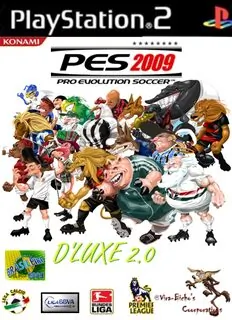 PES 2009 D&rsquo;Luxe 2.0 ISO PS2