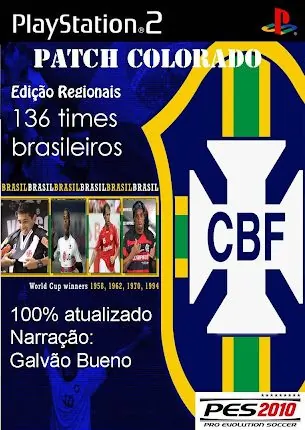 PES 2010 Patch Colorado (Edição Regionais) ISO PS2