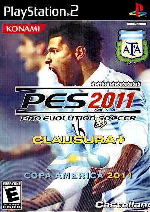 PES 2011 Clausura + Copa Am&eacute;rica 2011 ISO PS2