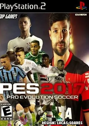 PES 2017 Top Games V2 (Novembro) 2016 ISO PS2