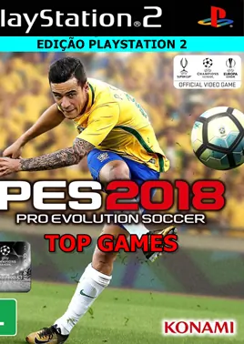 PES 2018 Top Games (Setembro) ISO PS2