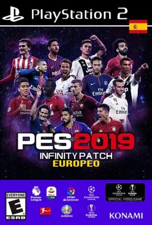 PES 2019 Europe Infinity Patch ISO PS2