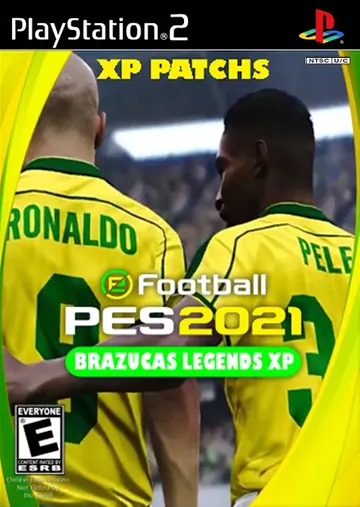 PES 2021 EUROPEU + BRAZUCAS LEGEND ISO PS2