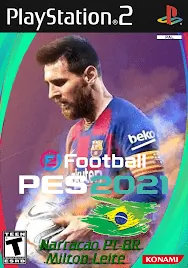 PES 2021 Narração PT-BR Milton Leite ISO PS2