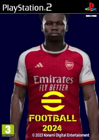 PES 2024 E-Football 2024 (By Ali Games) ISO PS2