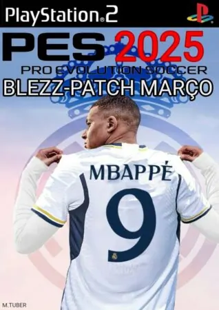 PES 2025 Blezz-Patch (Mar&ccedil;o) ISO PS2